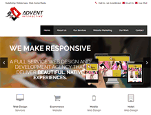 Tablet Screenshot of adventinteractive.com.pk